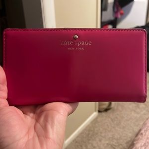 Pink Kate Spade Wallet